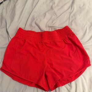 Mondetta Women's Vibrant Red Athletic Shorts